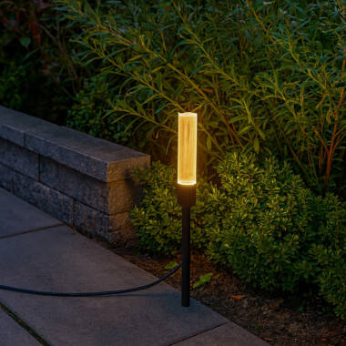 Image of EasyFit Core 12v Garden Lights - Snowdrop LED Outdoor Garden Feature Stake Light Kit - 6 Lights