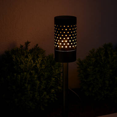 Image of EasyFit Core 12v Garden Lights - Willow LED Outdoor Feature Stake Light Kit - 6 Lights