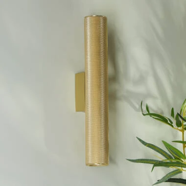 Westport Moto Knurl Ridged 350 Up & Down Wall Light