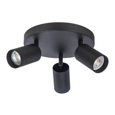 Westport Moto Knurl 3 Light Ceiling Spotlight Plate