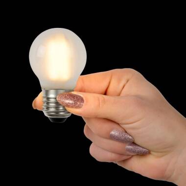 Image of Lucide 4W Warm White Dimmable LED Golfball Bulb