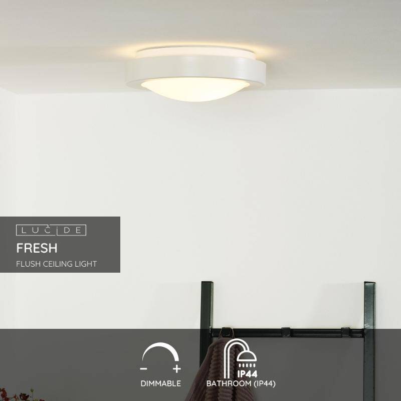Image of Lucide Fresh Flush Ceiling Light