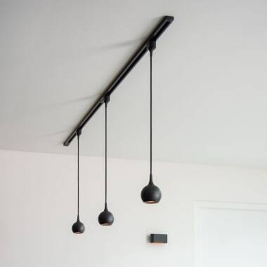 Image of Lucide 1 Circuit Favori GU10 Track Pendant Light