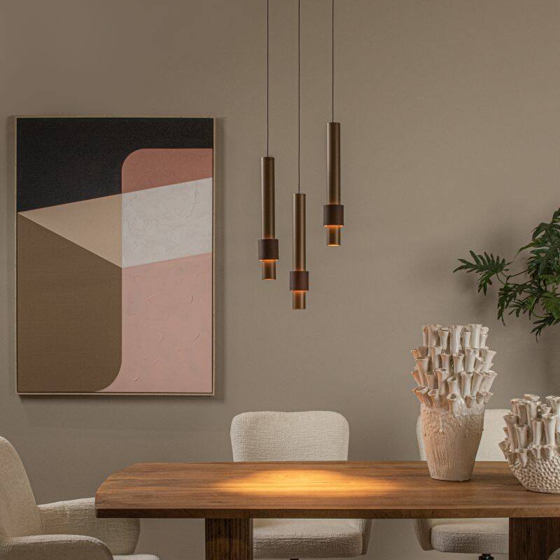 Image of Lucide Margary 3 Light LED Cascade Ceiling Pendant Light