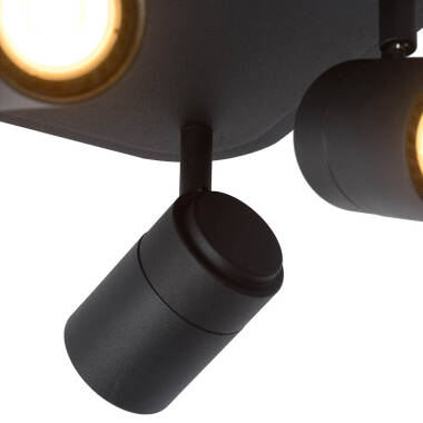 Image of Lucide Lennert 4 Light LED Ceiling Spotlight Plate