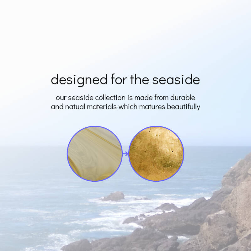 Image of Westport Coastal Sand Outdoor Flush Wall Light
