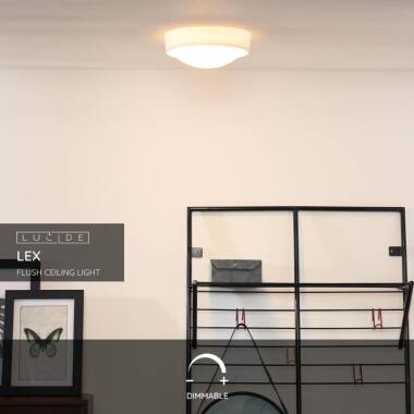Image of Lucide Lex 330 Flush Ceiling Light