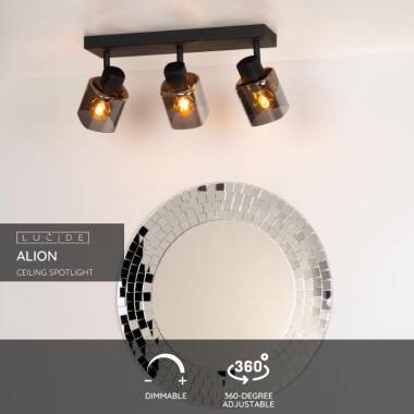 Image of Lucide Alion 3 Light Ceiling Spotlight Bar