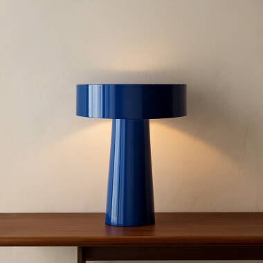 Image of Khudi & Khora Cobalt Table Lamp