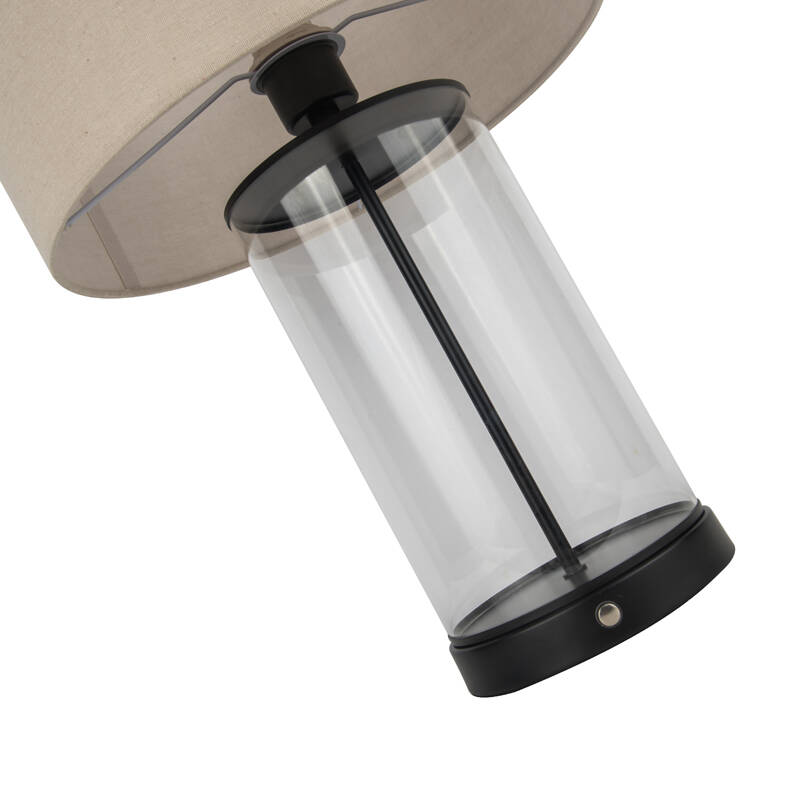 Image of Edit Echo USB Rechargeable LED Touch Table Lamp