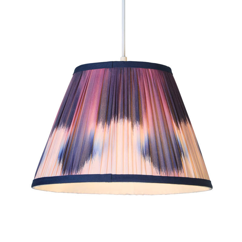 Image of Wisteria Theodora Tie-Dye Lamp Shade