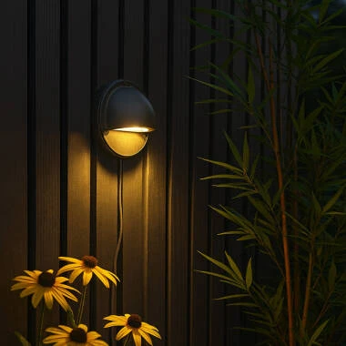Image of EasyFit Core 12v Garden Lights - Ivy LED Outdoor Flush Wall Light