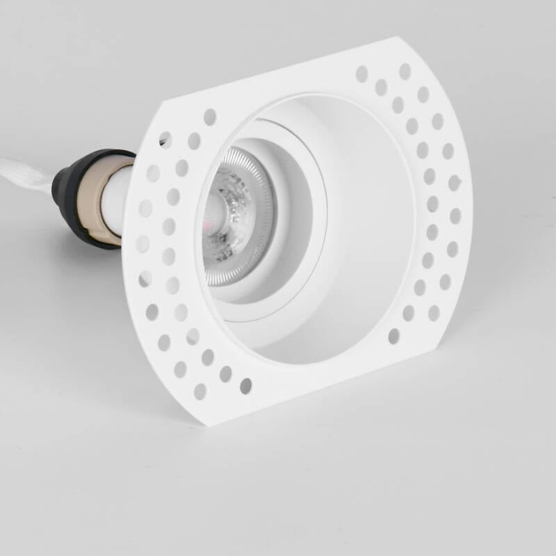 Image of Envirolight Round Plaster-In Trimless Fire Rated Fixed Downlight