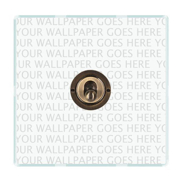 Image of Wisteria Perception Clear Perspex Intermediate Toggle Switch