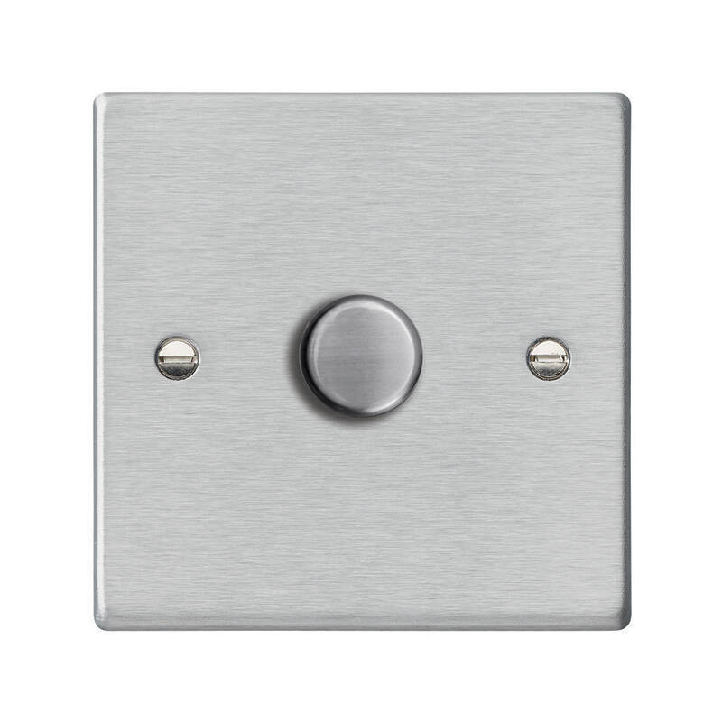 Image of Edit Hartland 1 Gang LED Two Way Rotary Dimmer Switch