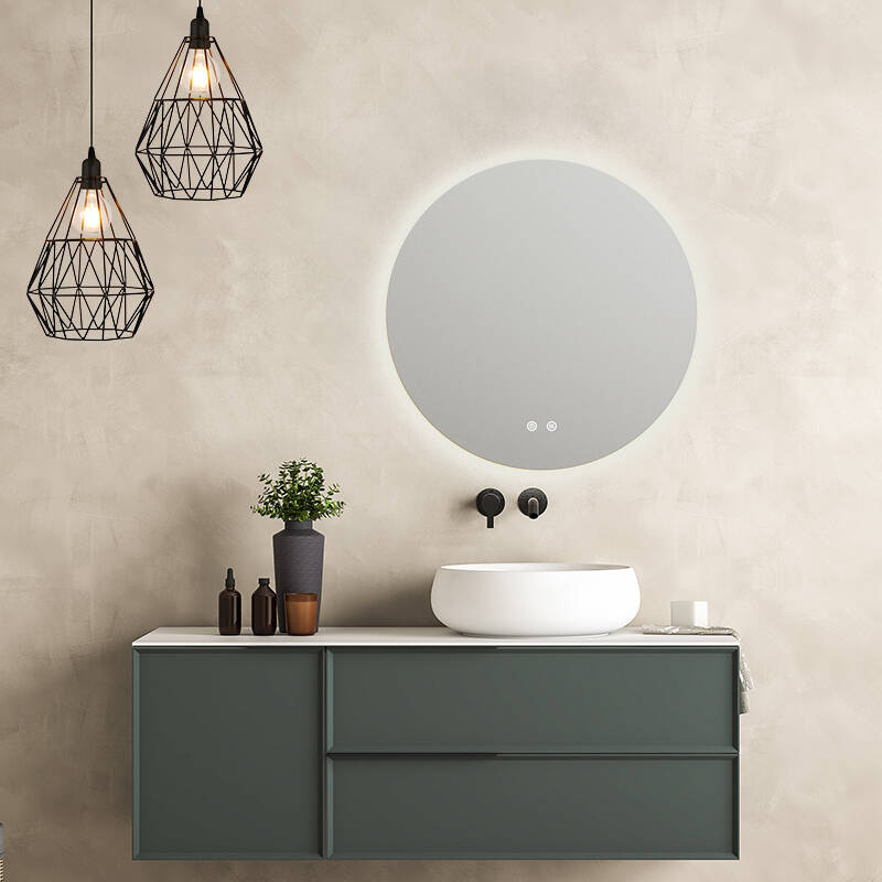 Image of Edit Riven 600 Selectable LED Illuminated Bathroom Mirror Light