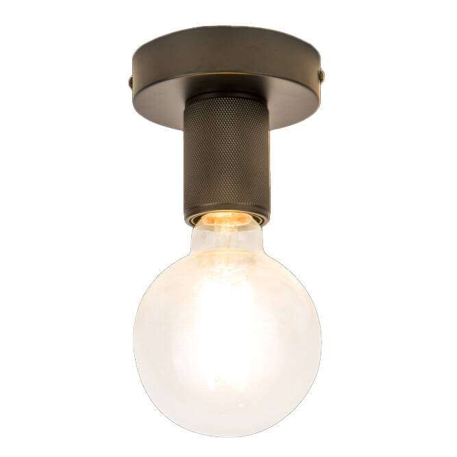 Image of Westport Knurl Flush Ceiling Light
