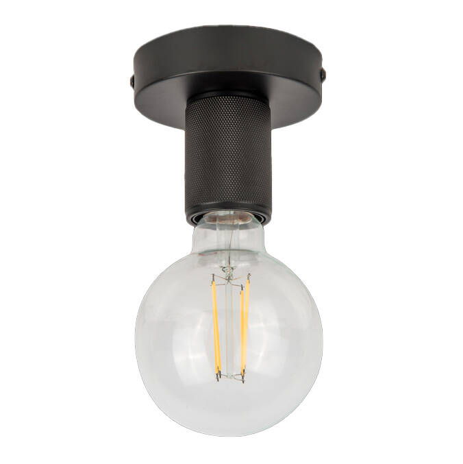 Image of Westport Knurl Flush Ceiling Light