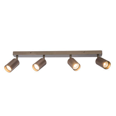 Image of Westport Moto Knurl 4 Light Ceiling Spotlight Bar