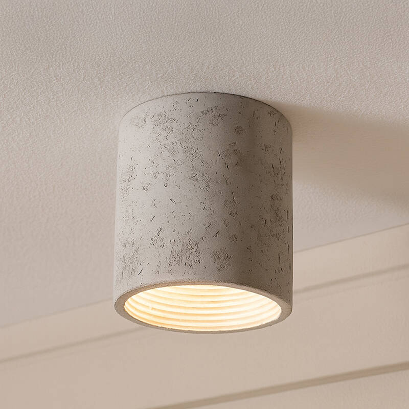 Image of Khudi & Khora Arty Concrete Single Spotlight
