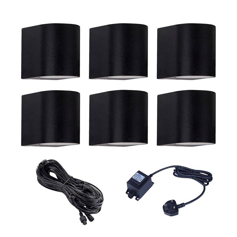 Image of EasyFit Core 12v Garden Lights - Fauna LED Wall Light Kit - 6 Lights