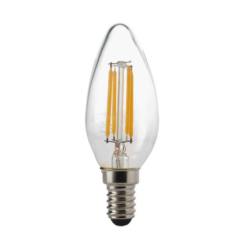 Image of Bell 3.3W Warm White Dimmable LED Decorative Filament Candle Bulb