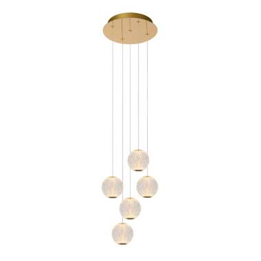 Image of Lucide Cintra 5 Light LED Cascade Ceiling Pendant