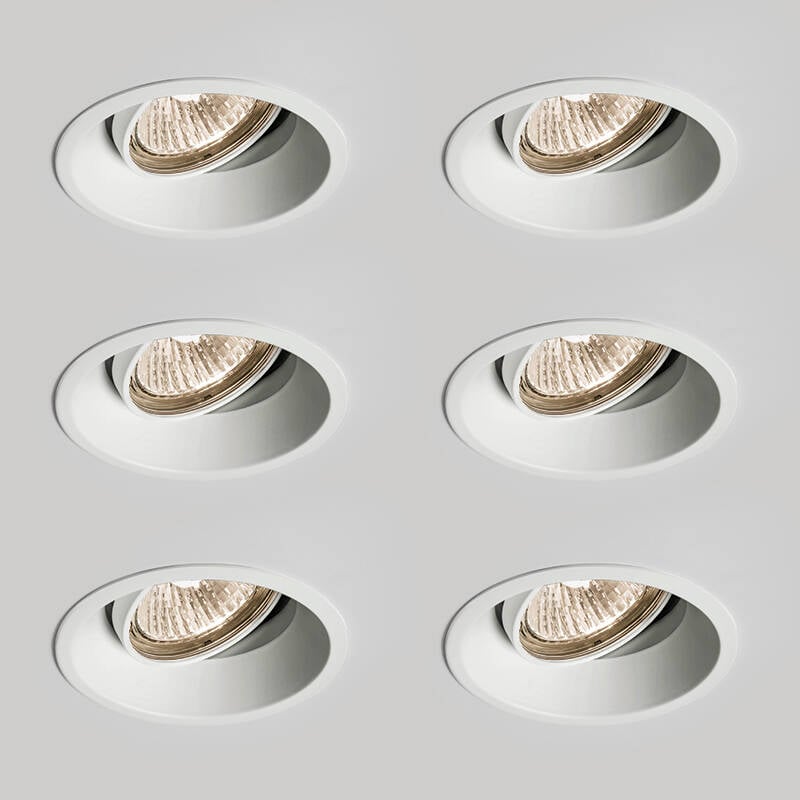 Image of Astro Minima Deep Recessed Fire Rated Adjustable Downlight - Pack of 6