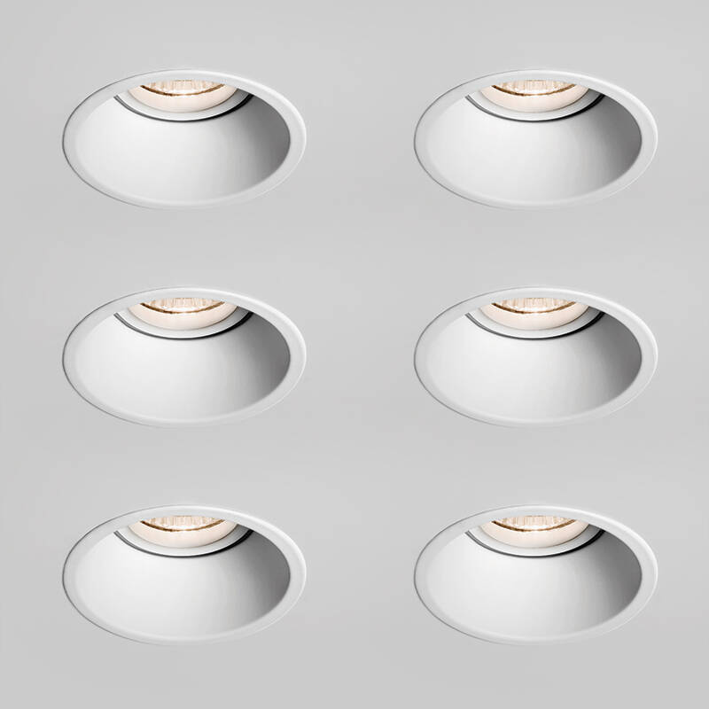 Image of Astro Recessed Fixed Downlight - Pack of 6