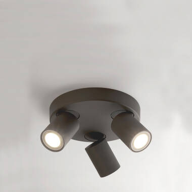 Image of Envirolight Renzo 3 Light Ceiling Spotlight Plate