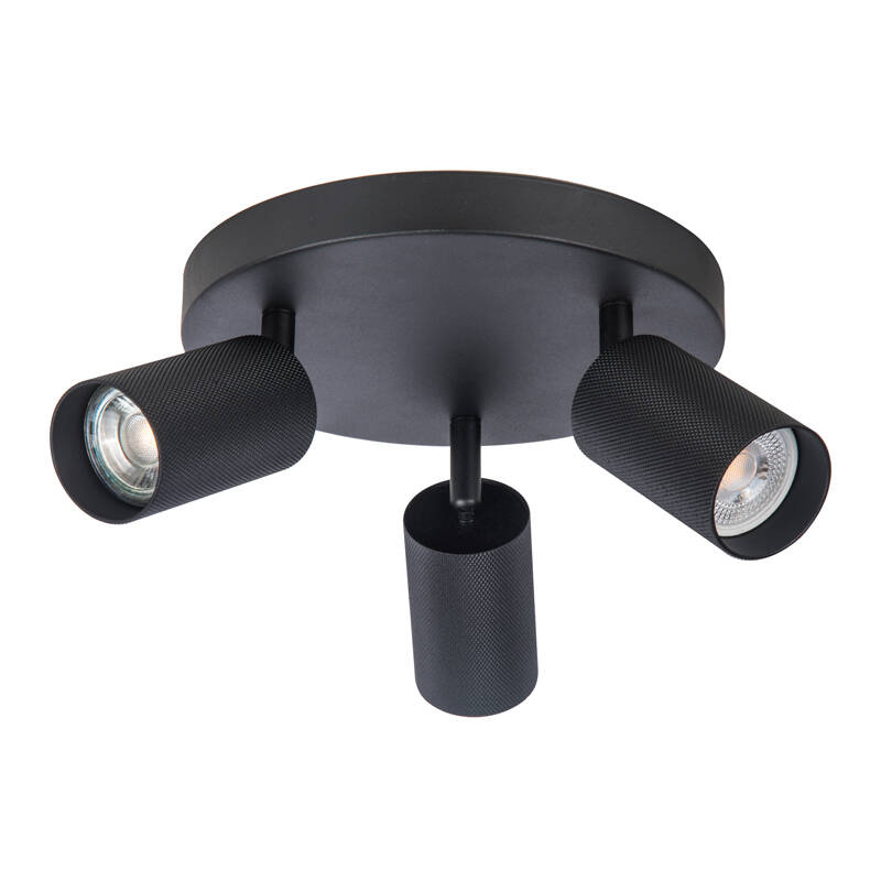 Image of Westport Moto Knurl 3 Light Ceiling Spotlight Plate