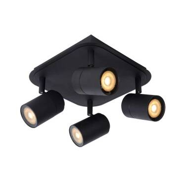 Image of Lucide Lennert 4 Light LED Ceiling Spotlight Plate