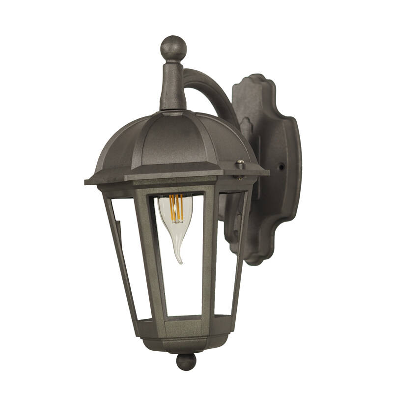 Image of Edit Coastal Bay Outdoor Hanging Lantern Wall Light