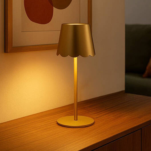 Image of Edit Aoife USB Rechargeable Selectable LED Touch Table Lamp
