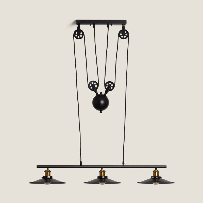 Image of Edit Pusaka 3 Light Bar Ceiling Pendant