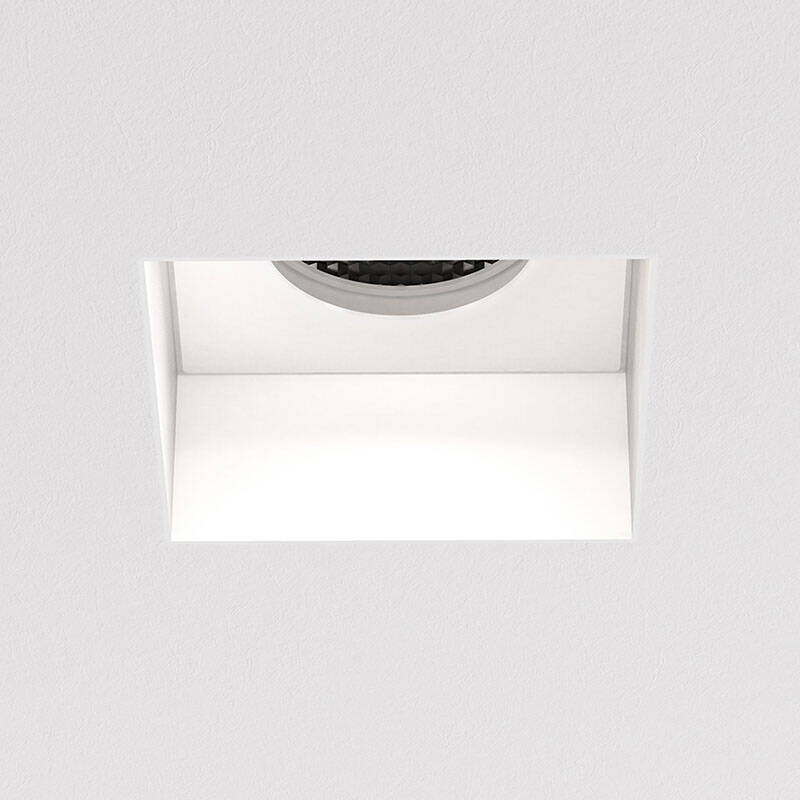 Image of Astro Trimless Square Recessed Plaster-In Trimless Fixed Downlight