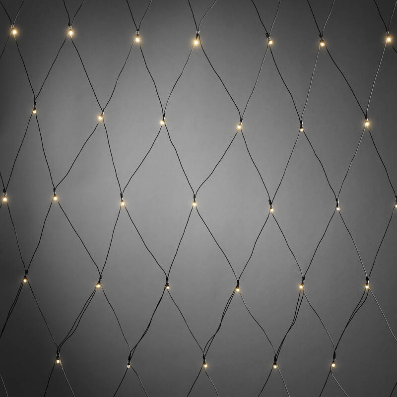 Image of Konstsmide Battery Operated LED Warm White Net Light