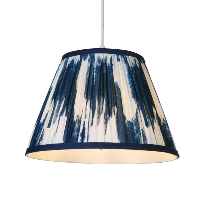Image of Wisteria Elodie Tie-Dye Lamp Shade