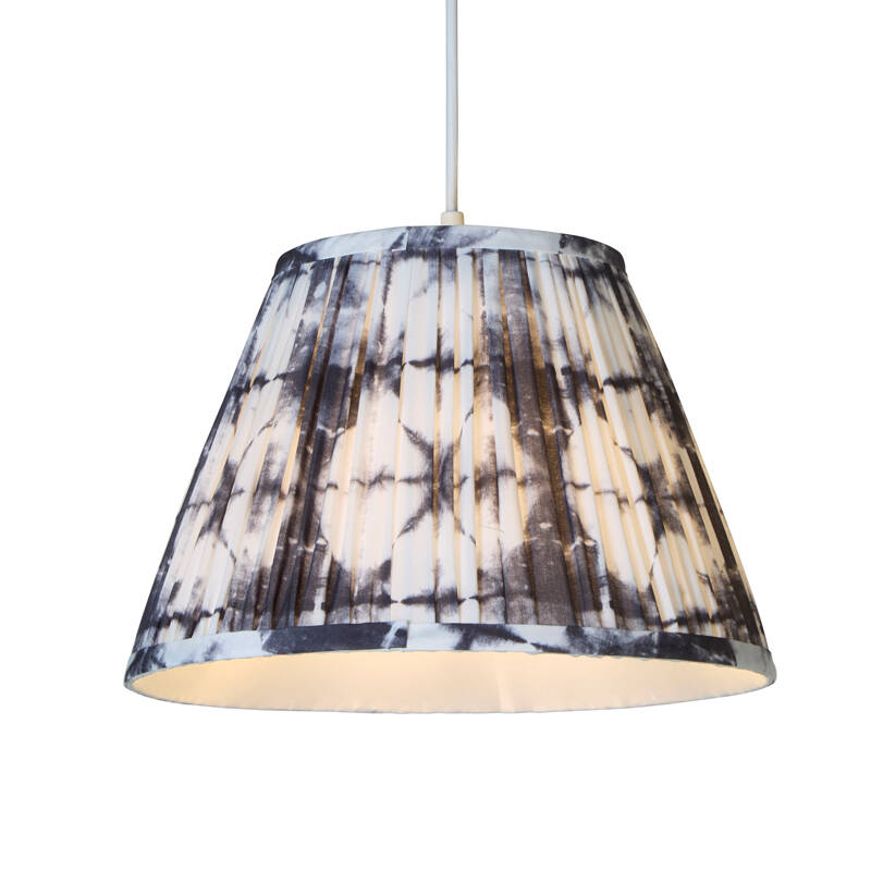 Image of Wisteria Marco Tie-Dye Lamp Shade