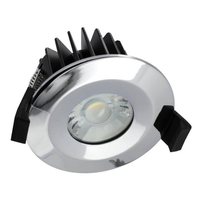 Image of Integral Low Profile 6W Recessed Dimmable LED IP65 Fire Rated Fixed Downlight