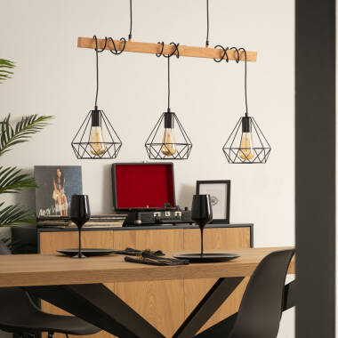 Image of Edit Sardo 3 Light Bar Ceiling Pendant