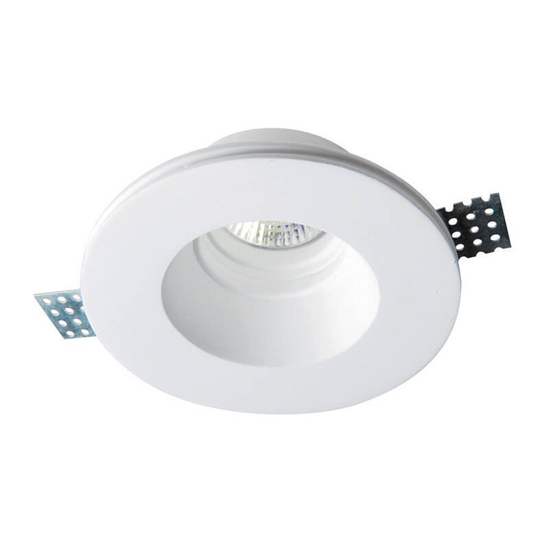 Image of Edit Bradley Round Recessed Plaster-In Trimless Fixed Downlight