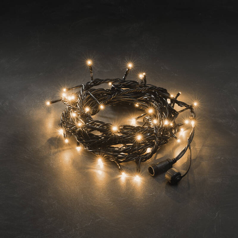 Image of Konstsmide 5M Connectable Amber LED String Lights