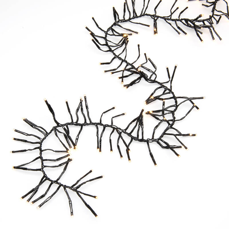 Image of Konstsmide 5.8M Amber LED Multi-Function Cluster String Lights