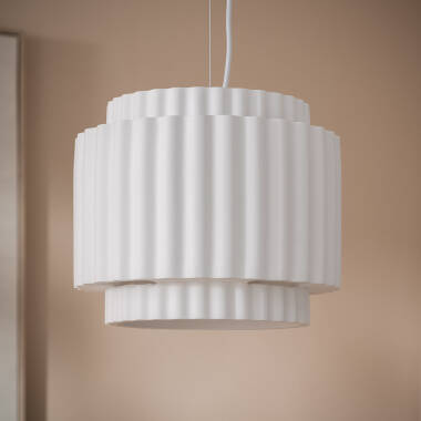 Image of Edit Column Plaster Ceiling Pendant Light
