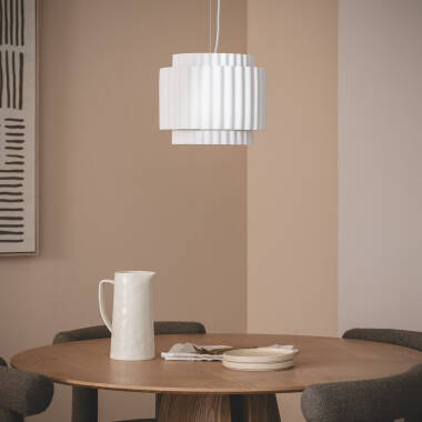 Image of Edit Column Plaster Ceiling Pendant Light
