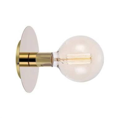 Disc Semi-Flush Light
