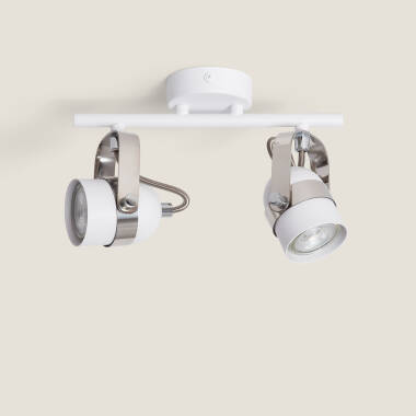 Image of Edit Sinner 2 Light Adjustable Ceiling Spotlight Bar