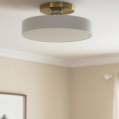 Image of Edit Atenea Semi-Flush Ceiling Light