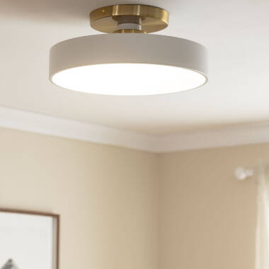 Image of Edit Atenea Semi-Flush Ceiling Light